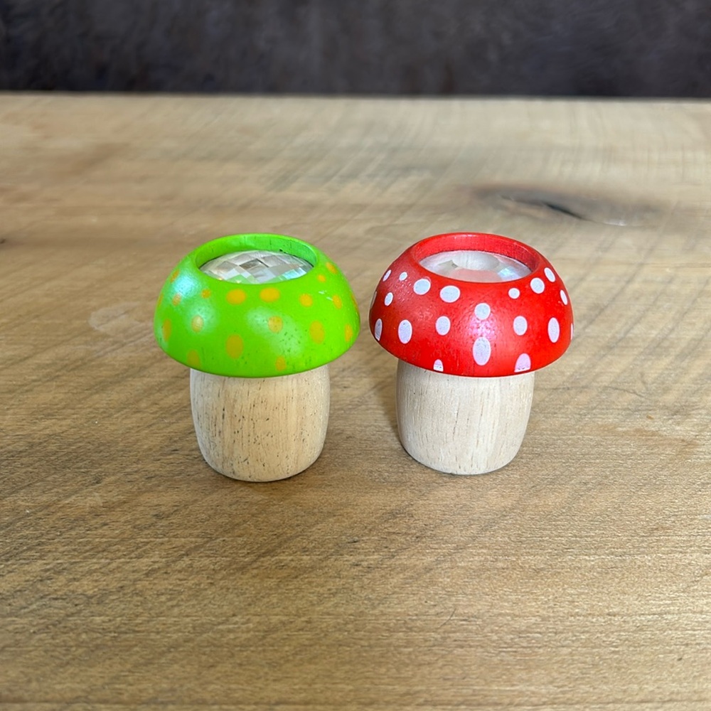 Free if bundled with another item! Two Plan Toys Wooden Kaleidoscopes